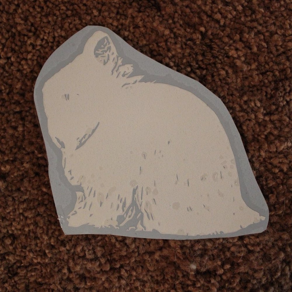 Netherland Dwarf breed Window Decal
